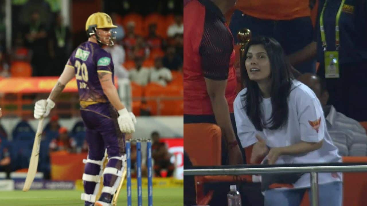 IPL 2023: Kavya Maran Delightful Reaction To Jason Roy's Wicket Goes Viral During SRH vs KKR Match | Watch